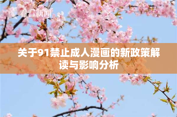 关于91禁止成人漫画的新政策解读与影响分析