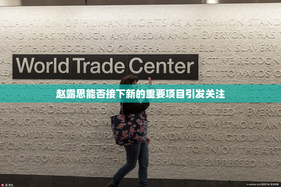 赵露思能否接下新的重要项目引发关注