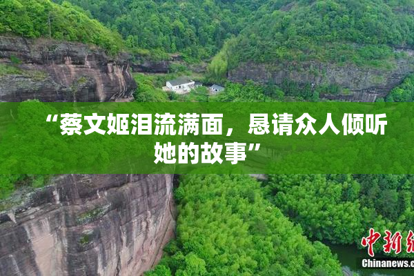 “蔡文姬泪流满面，恳请众人倾听她的故事”