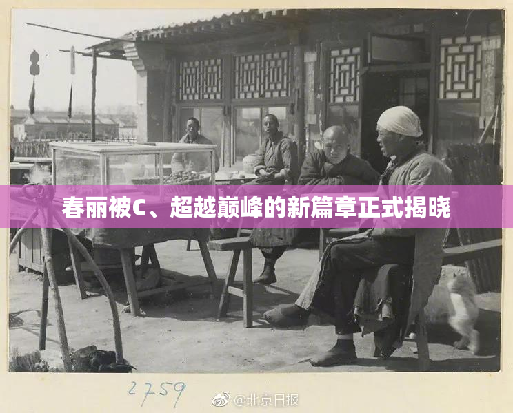 春丽被C、超越巅峰的新篇章正式揭晓