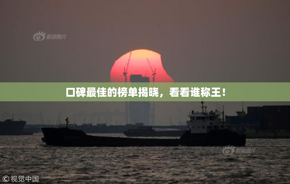口碑最佳的榜单揭晓，看看谁称王！