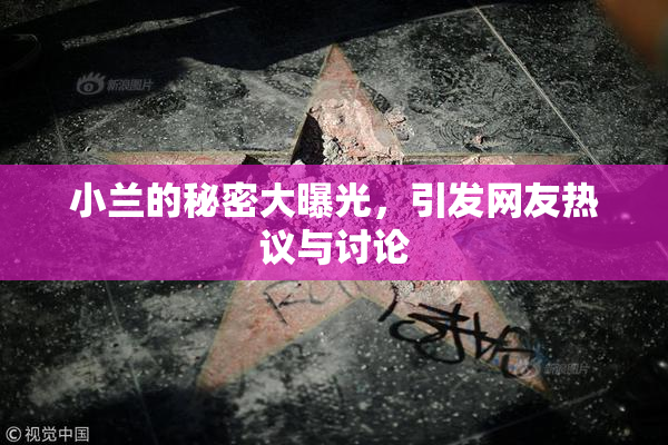 小兰的秘密大曝光，引发网友热议与讨论
