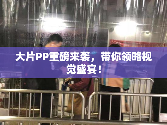 大片PP重磅来袭，带你领略视觉盛宴！