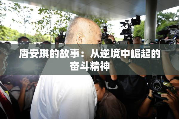 唐安琪的故事：从逆境中崛起的奋斗精神