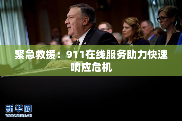紧急救援：911在线服务助力快速响应危机