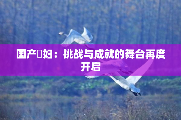 国产婬妇：挑战与成就的舞台再度开启