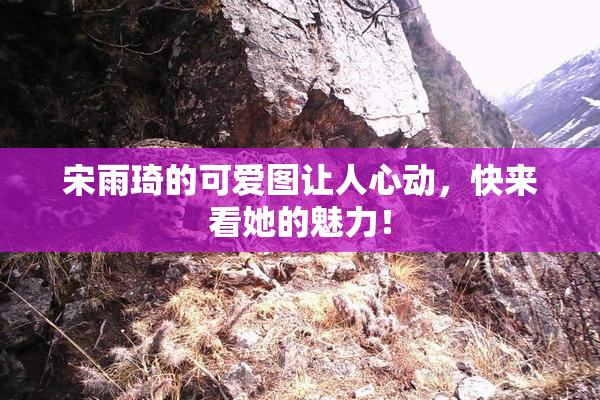 宋雨琦的可爱图让人心动，快来看她的魅力！
