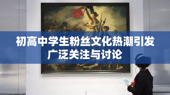 初高中学生粉丝文化热潮引发广泛关注与讨论