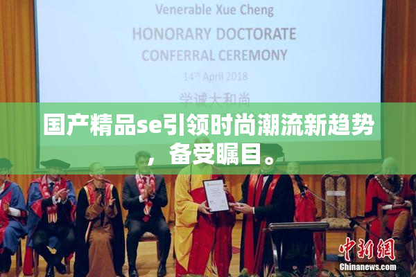 国产精品se引领时尚潮流新趋势，备受瞩目。