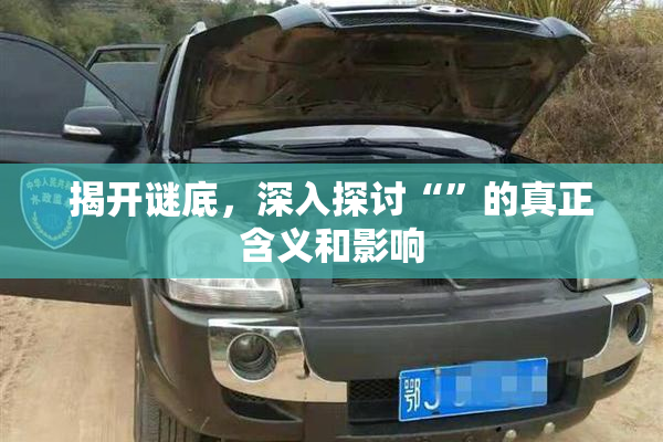 揭开谜底，深入探讨“”的真正含义和影响