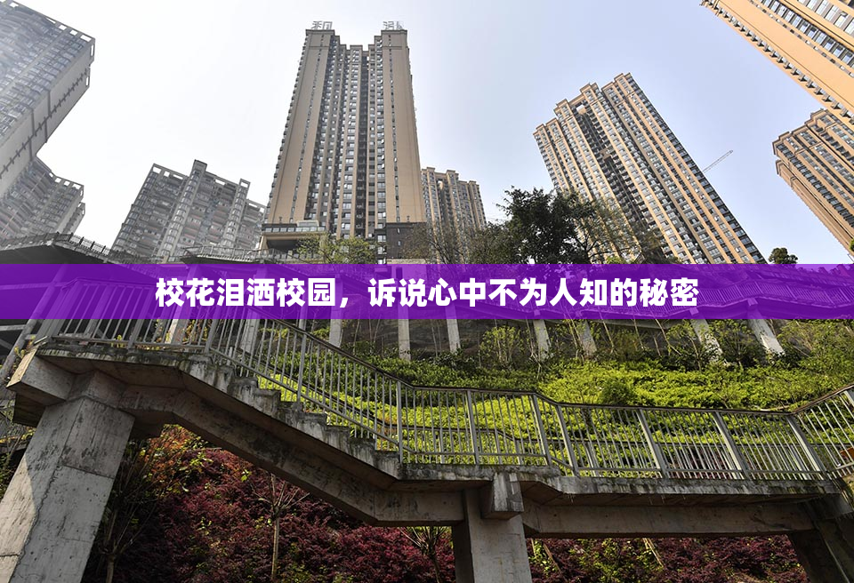 校花泪洒校园，诉说心中不为人知的秘密