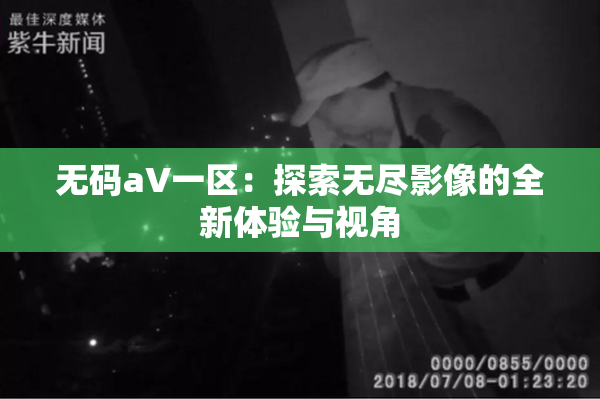 无码aV一区：探索无尽影像的全新体验与视角