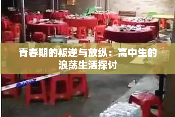 青春期的叛逆与放纵：高中生的浪荡生活探讨