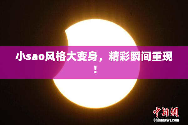 小sao风格大变身，精彩瞬间重现！