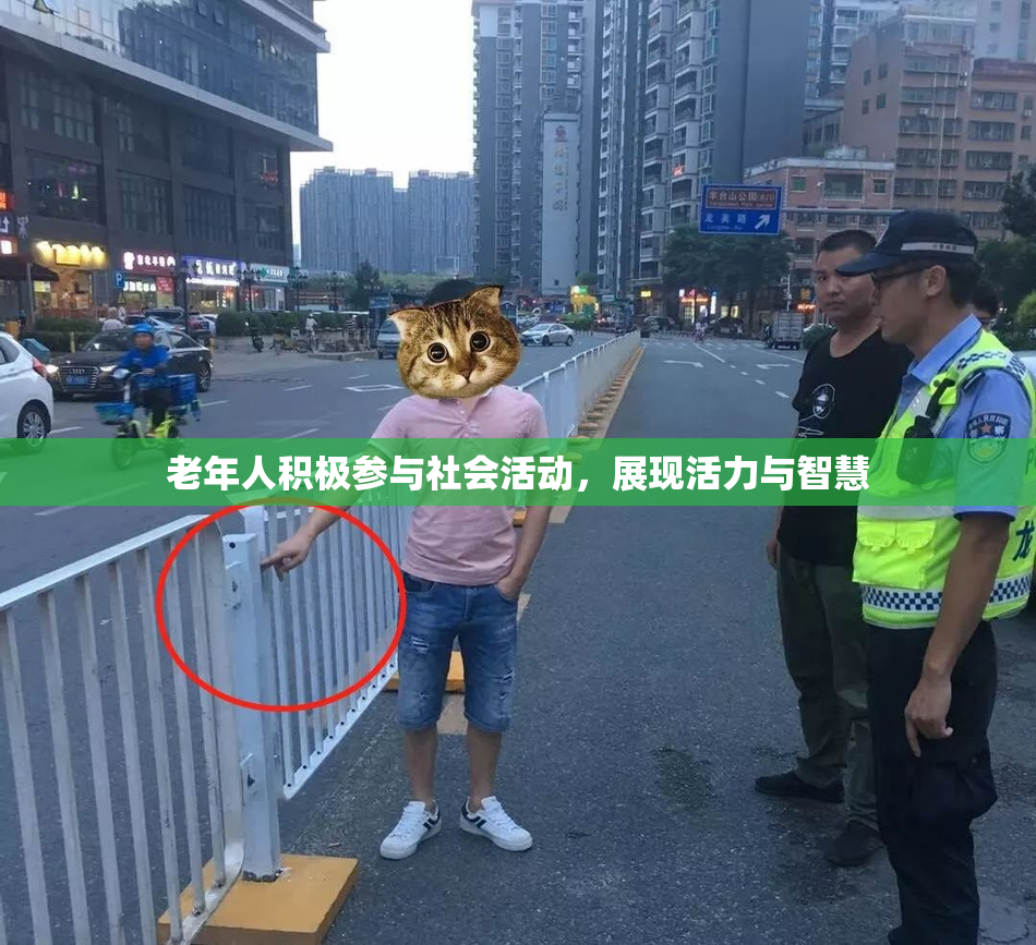 老年人积极参与社会活动，展现活力与智慧