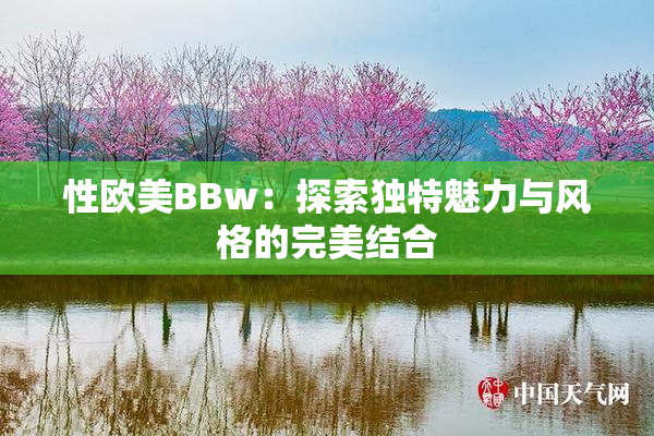 性欧美BBw：探索独特魅力与风格的完美结合