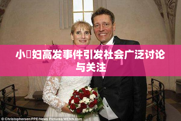小婬妇高发事件引发社会广泛讨论与关注