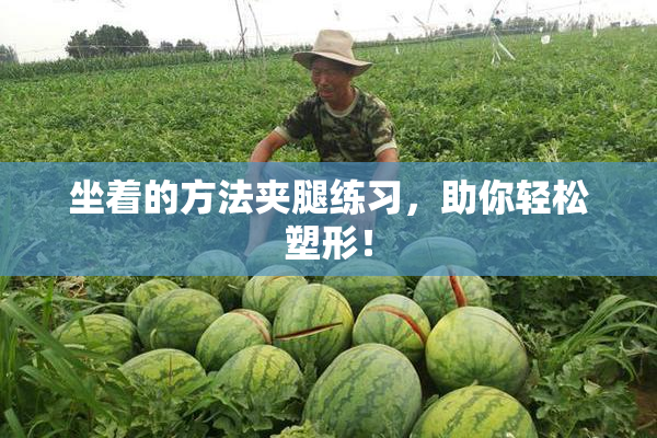 坐着的方法夹腿练习，助你轻松塑形！