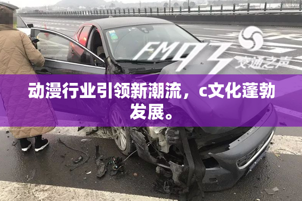 动漫行业引领新潮流，c文化蓬勃发展。