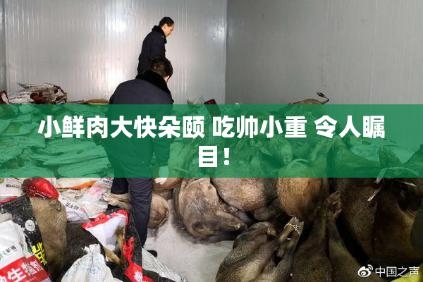 小鲜肉大快朵颐 吃帅小重 令人瞩目！