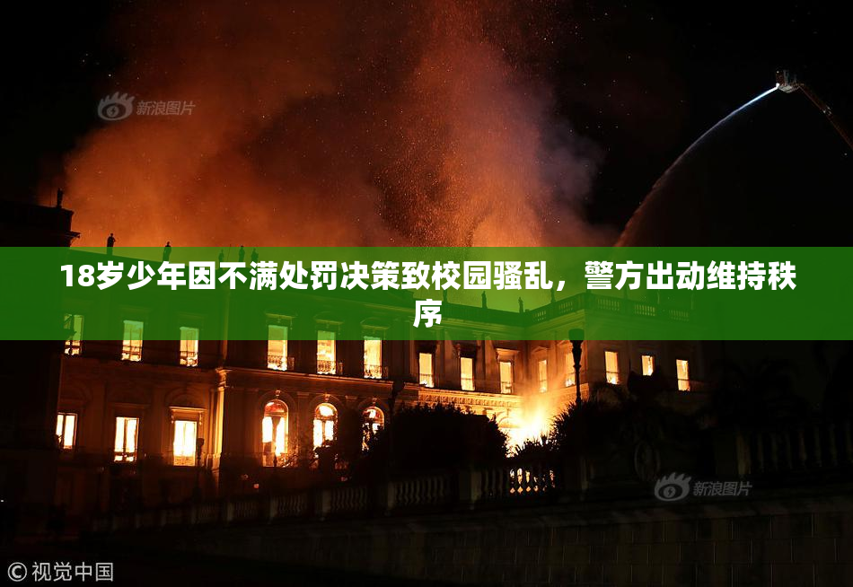 18岁少年因不满处罚决策致校园骚乱，警方出动维持秩序