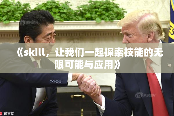 《skill，让我们一起探索技能的无限可能与应用》