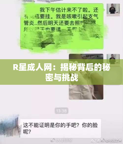 R星成人网：揭秘背后的秘密与挑战
