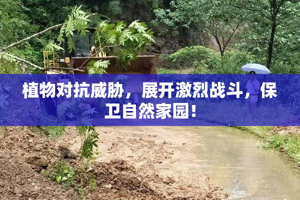 植物对抗威胁，展开激烈战斗，保卫自然家园！