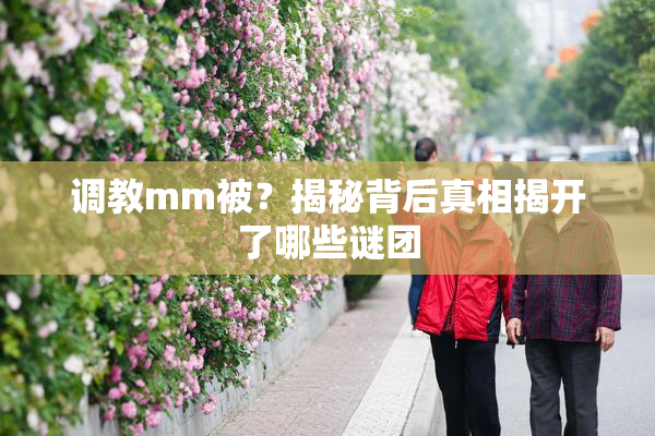 调教mm被？揭秘背后真相揭开了哪些谜团