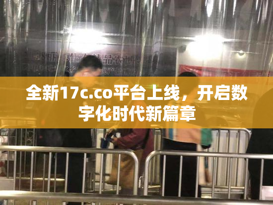 全新17c.co平台上线，开启数字化时代新篇章