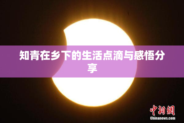 知青在乡下的生活点滴与感悟分享