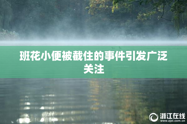 班花小便被截住的事件引发广泛关注