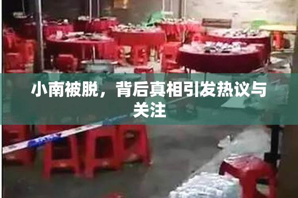 小南被脱，背后真相引发热议与关注