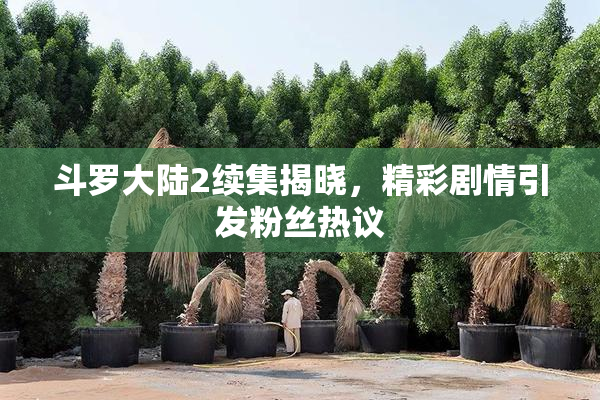 斗罗大陆2续集揭晓，精彩剧情引发粉丝热议
