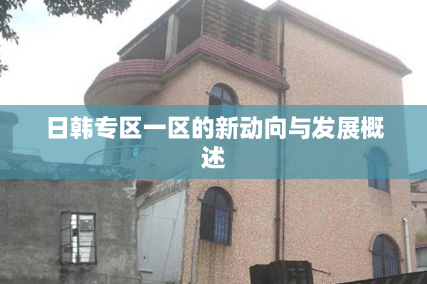 日韩专区一区的新动向与发展概述