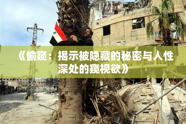 《偷窥：揭示被隐藏的秘密与人性深处的窥视欲》