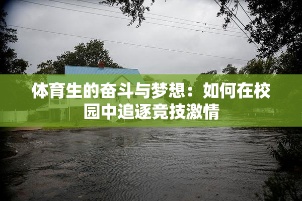 体育生的奋斗与梦想：如何在校园中追逐竞技激情