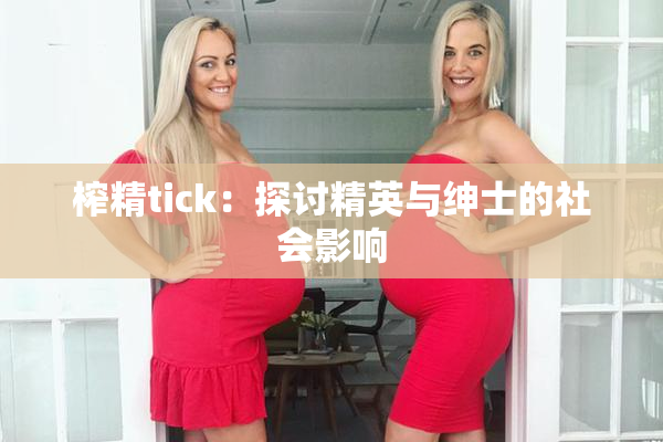 榨精tick：探讨精英与绅士的社会影响