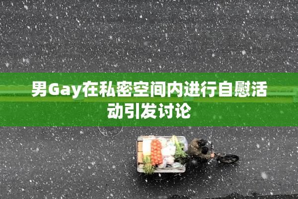 男Gay在私密空间内进行自慰活动引发讨论