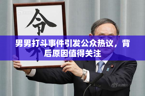 男男打斗事件引发公众热议，背后原因值得关注