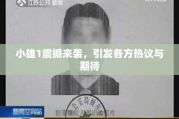 小雄1震撼来袭，引发各方热议与期待