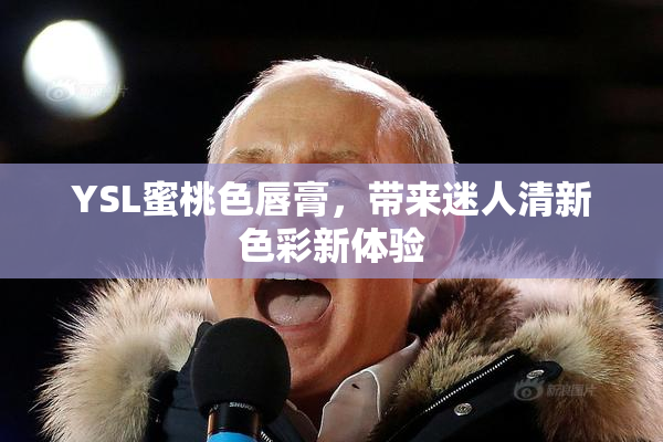 YSL蜜桃色唇膏，带来迷人清新色彩新体验