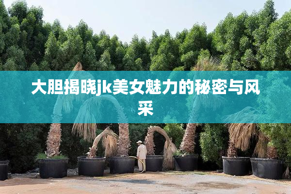 大胆揭晓jk美女魅力的秘密与风采