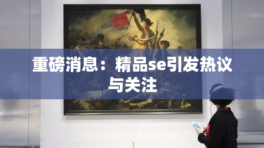 重磅消息：精品se引发热议与关注