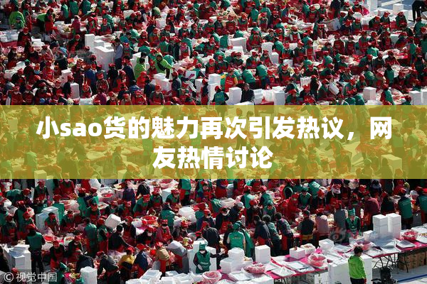 小sao货的魅力再次引发热议，网友热情讨论