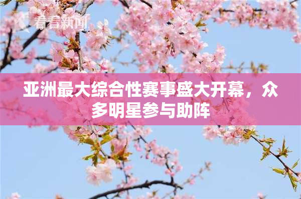 亚洲最大综合性赛事盛大开幕，众多明星参与助阵