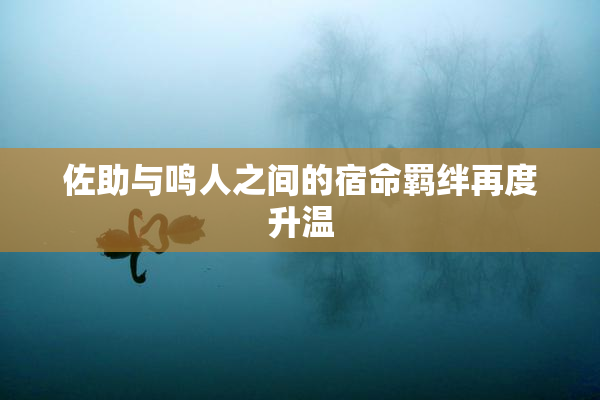 佐助与鸣人之间的宿命羁绊再度升温