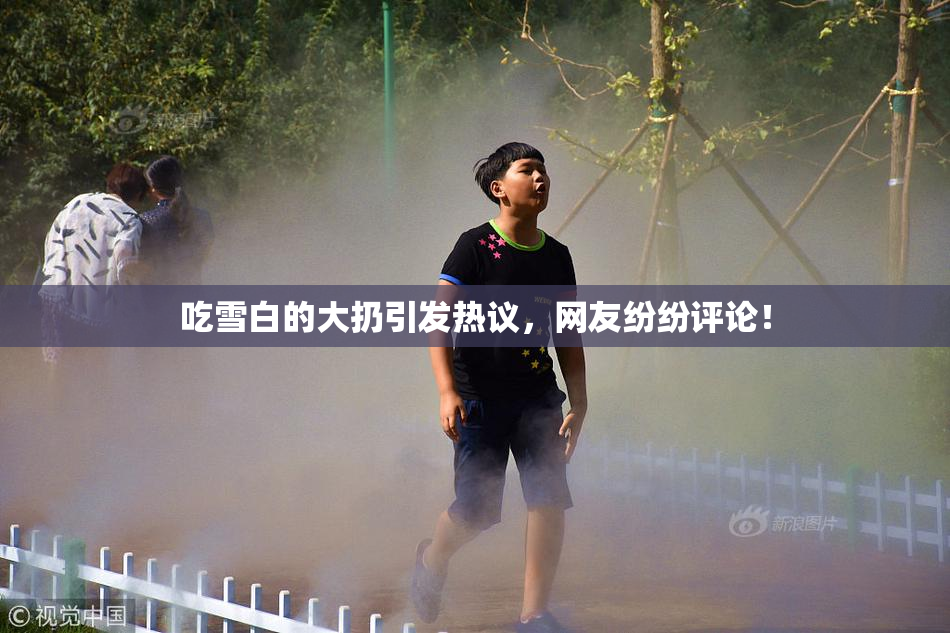 吃雪白的大扔引发热议，网友纷纷评论！