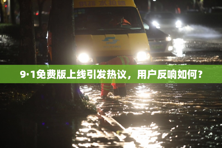 9·1免费版上线引发热议，用户反响如何？