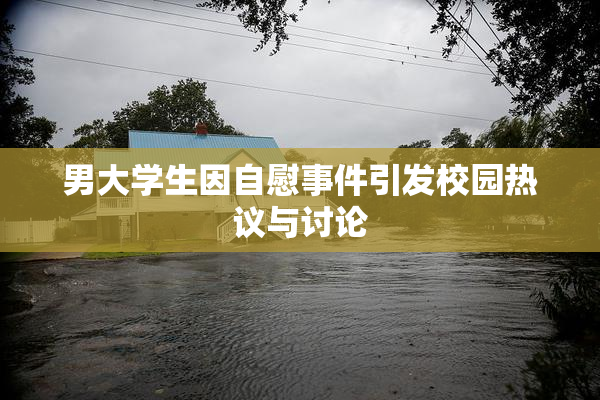 男大学生因自慰事件引发校园热议与讨论